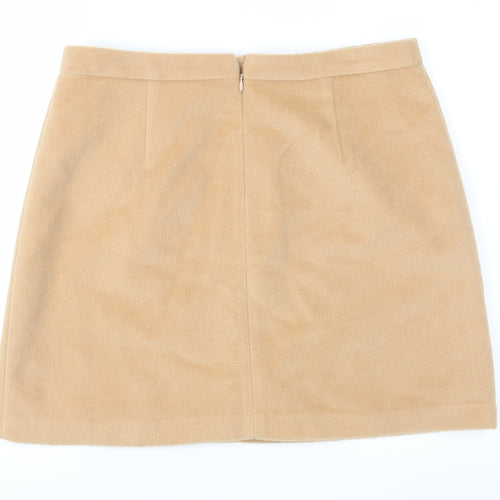 Marks and Spencer Womens Brown   Straight & Pencil Skirt Size 16
