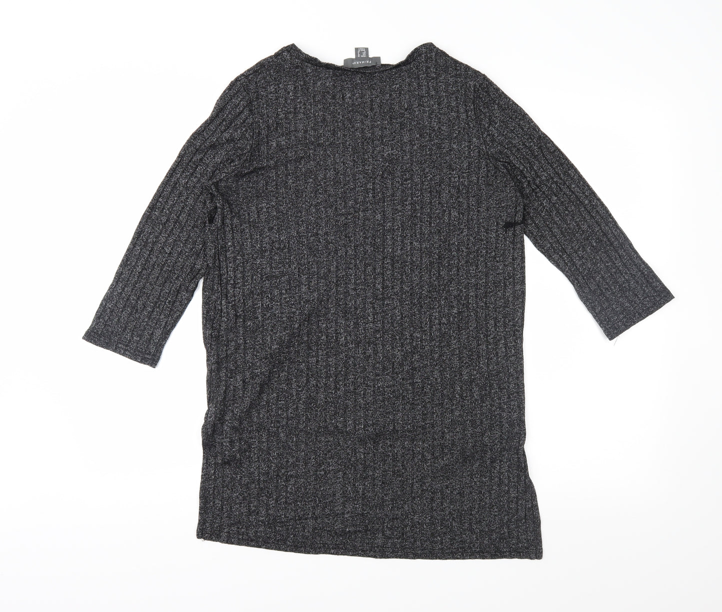 Primark Womens Grey  Knit Pullover Jumper Size 10