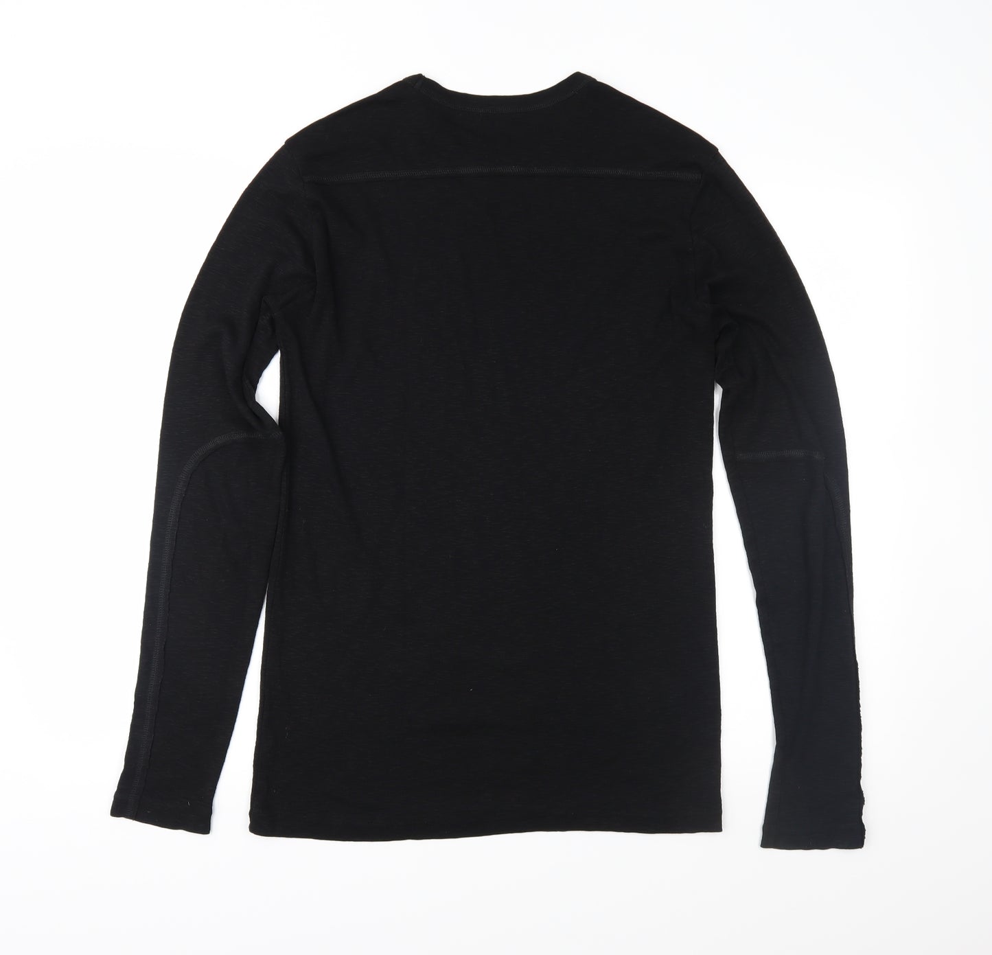 AllSaints Mens Black  Jersey  T-Shirt Size XS