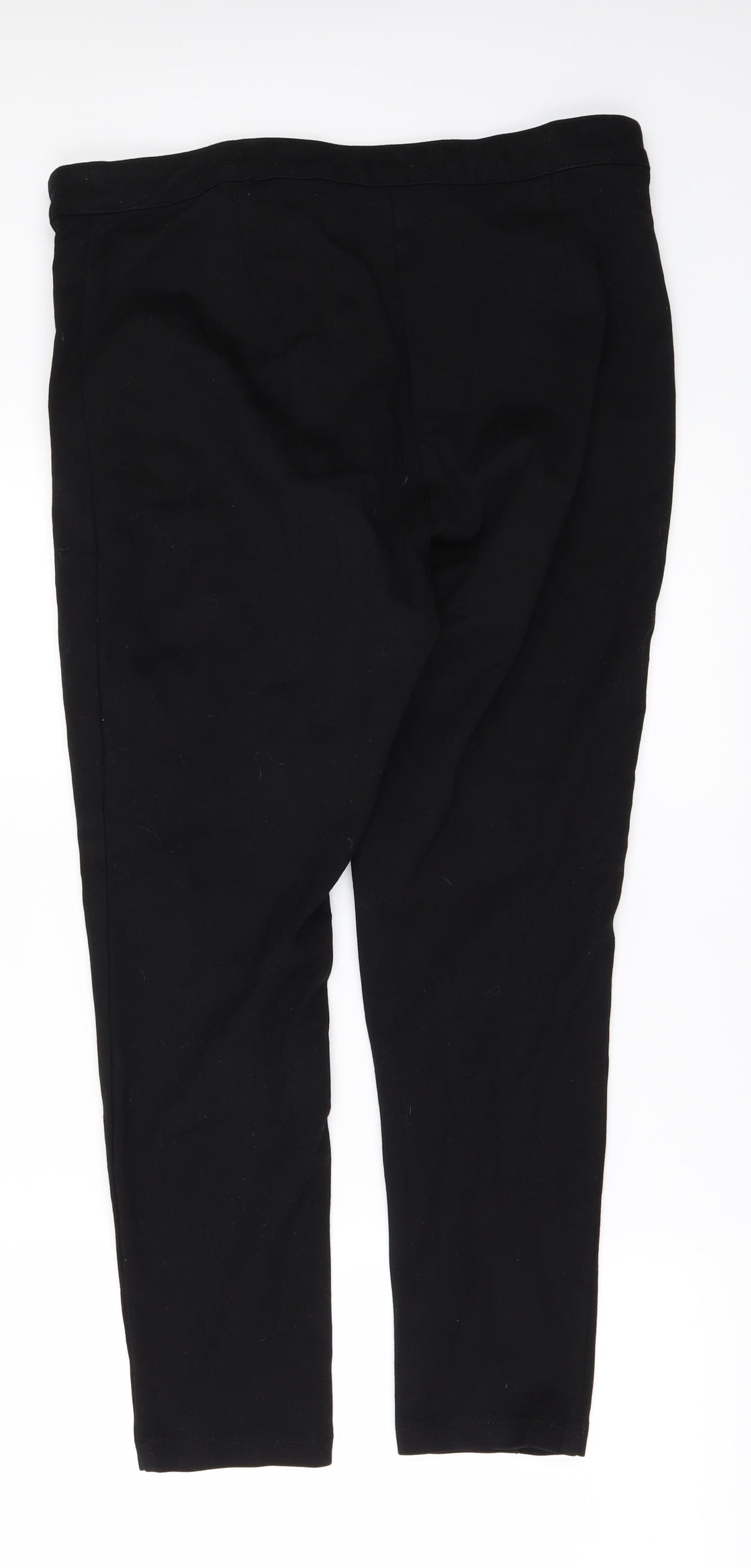 George Womens Black   Trousers  Size 14 L26 in