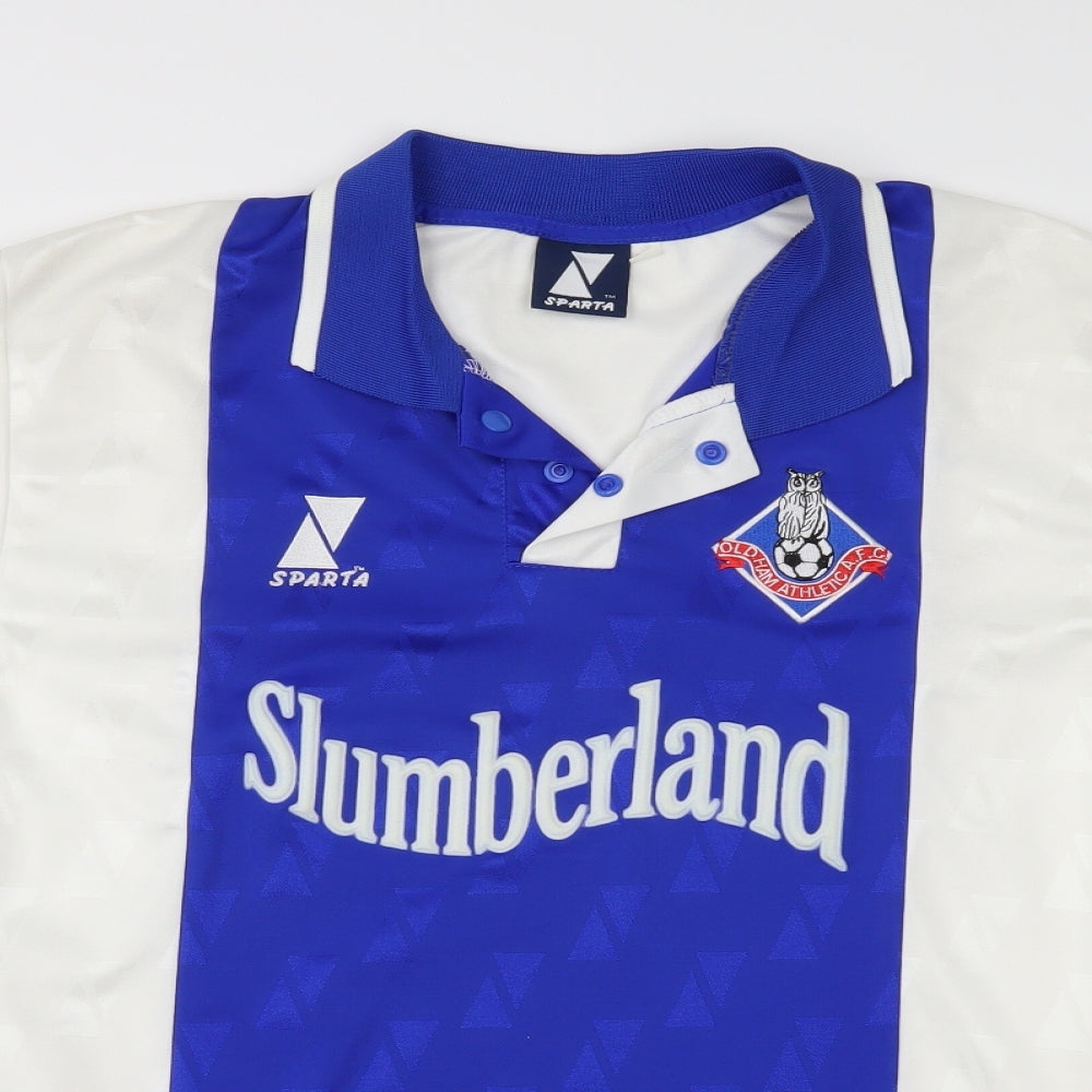 Sparta Mens White    T-Shirt Size M  - Oldham Athletic AFC