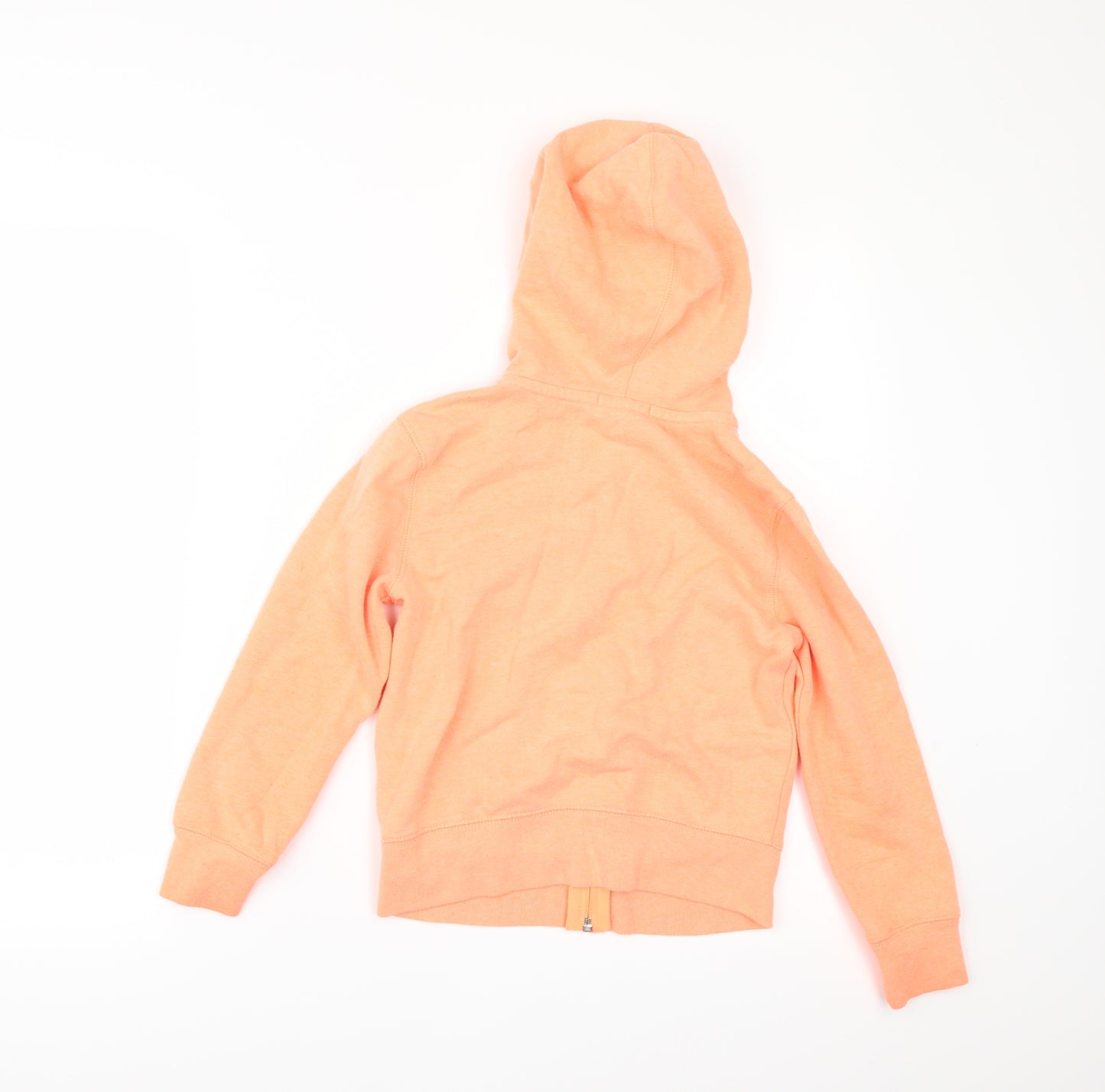 Gap Girls Orange   Full Zip Hoodie Size 6-7 Years