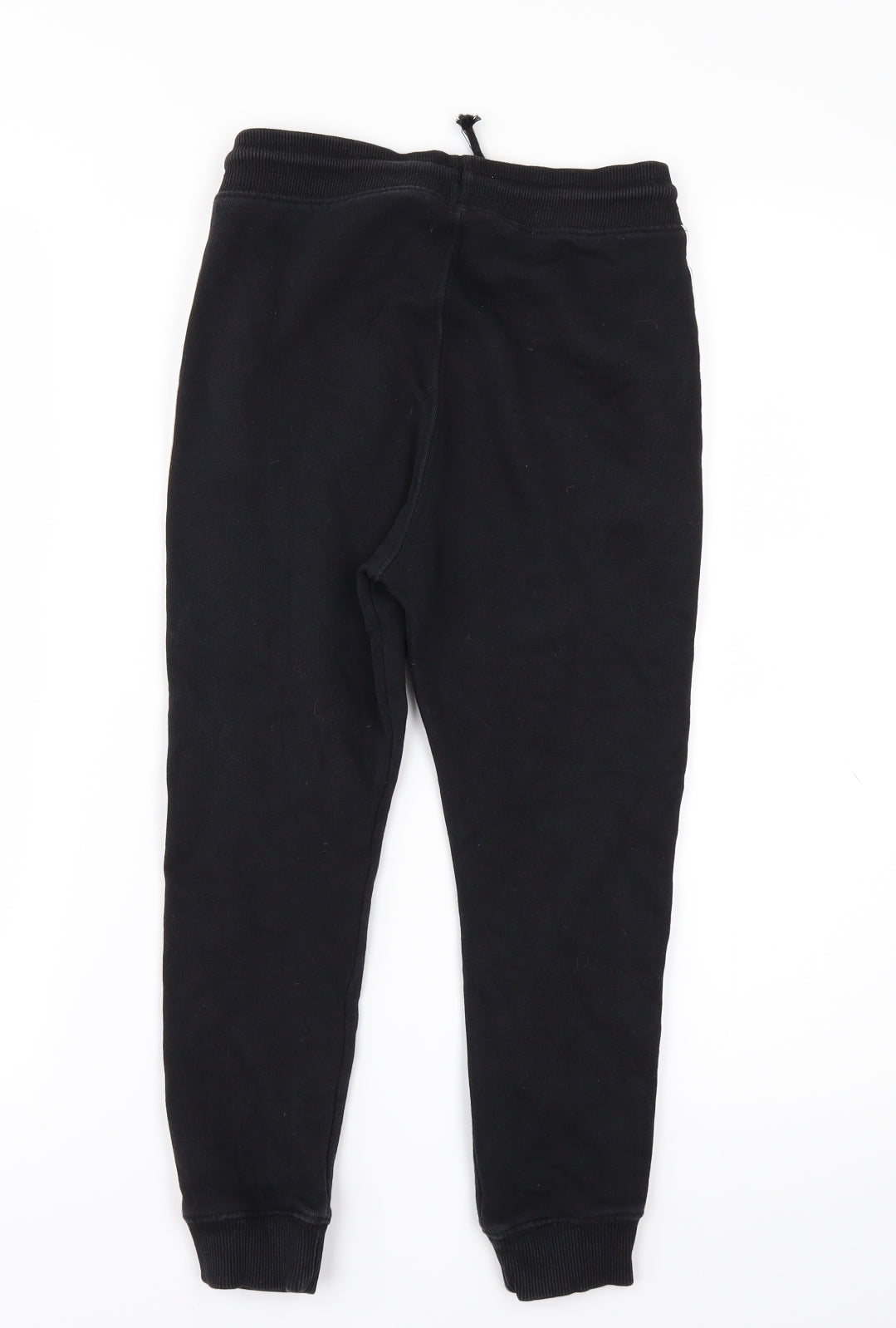 George Boys Black   Jogger Trousers Size 7-8 Years