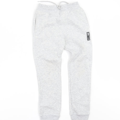 F&F Boys Grey   Jogger Trousers Size 7-8 Years