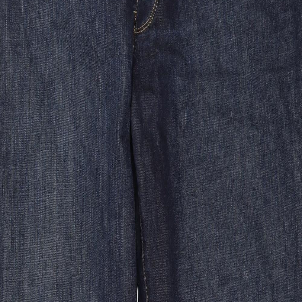 Henri Lloyd Mens Black  Denim Straight Jeans Size 34 in L33 in