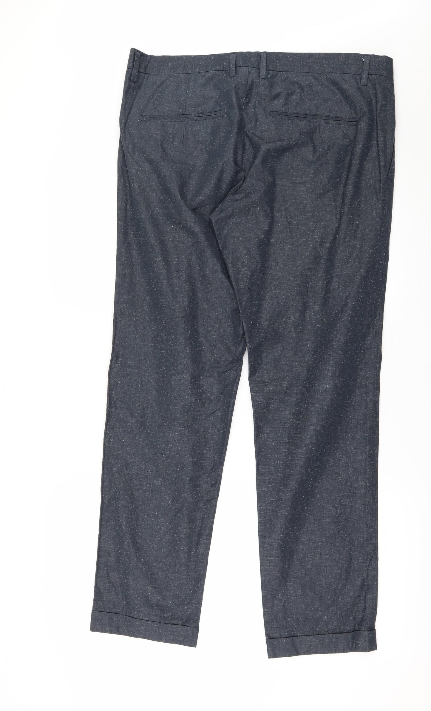 Sisley Mens Blue   Trousers  Size 36 in L31 in