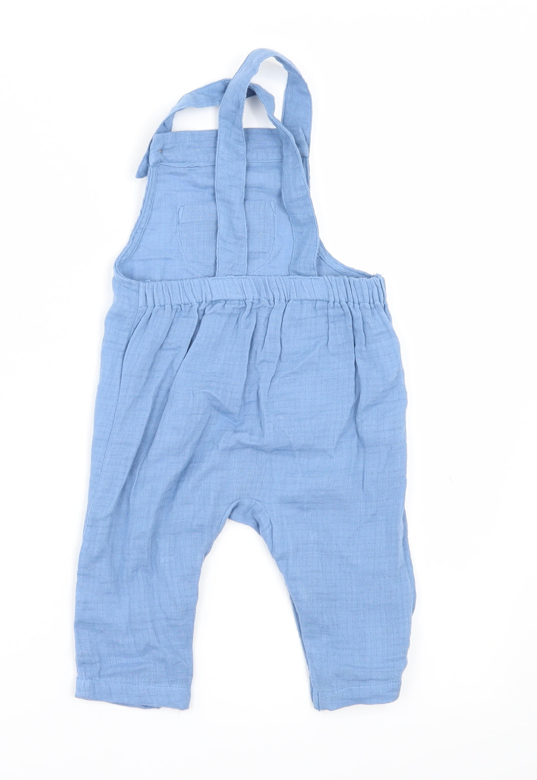 Matalan Boys Blue   Dungaree One-Piece Size 6-9 Months