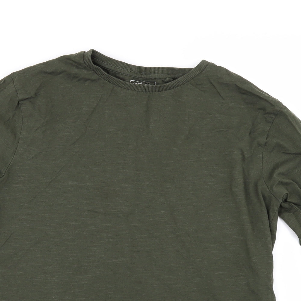 NEXT Boys Green   Basic T-Shirt Size 12 Years