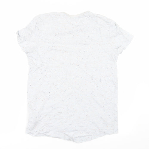 NEXT Boys Grey  Rayon Basic T-Shirt Size 10 Years
