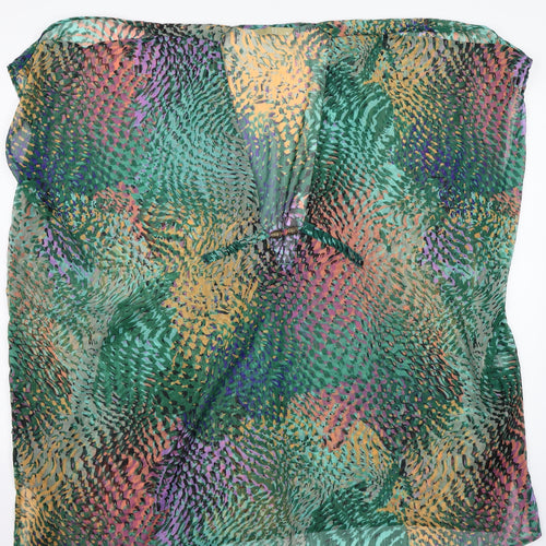 TU Womens Multicoloured Floral  Wrap Blouse Size M