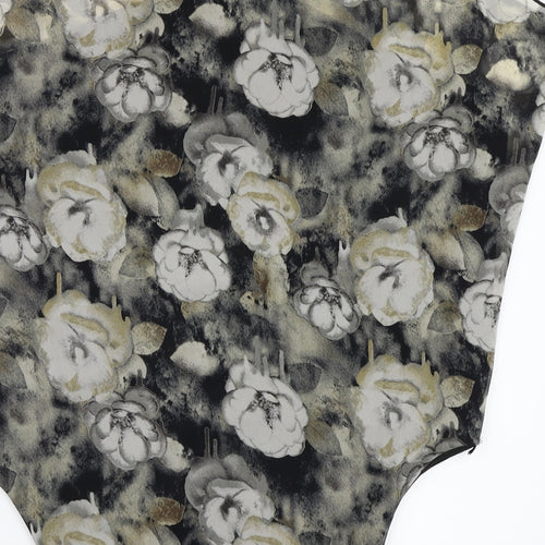 Izabel London Womens Multicoloured Floral  Wrap Blouse Size M  - Size M/L