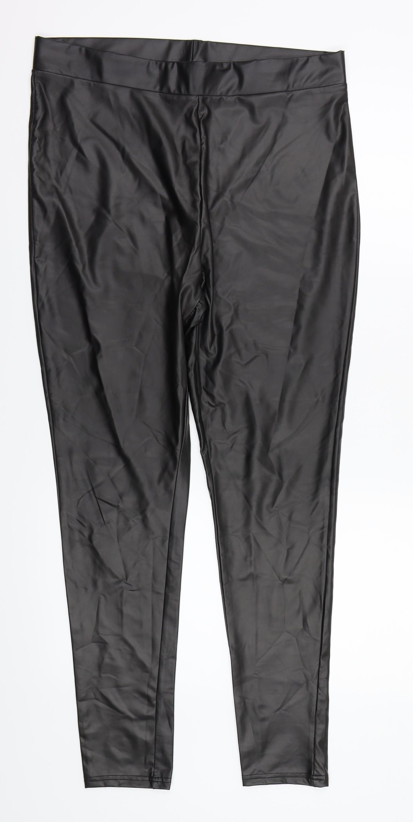 Primark Womens Black   Chino Trousers Size 12 L27 in