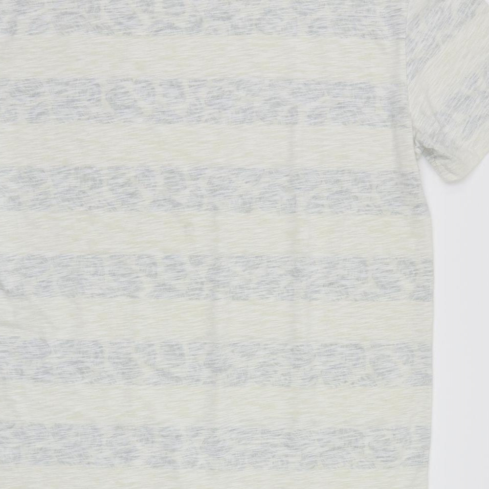 Carter & Rise Mens Beige Floral   T-Shirt Size XL
