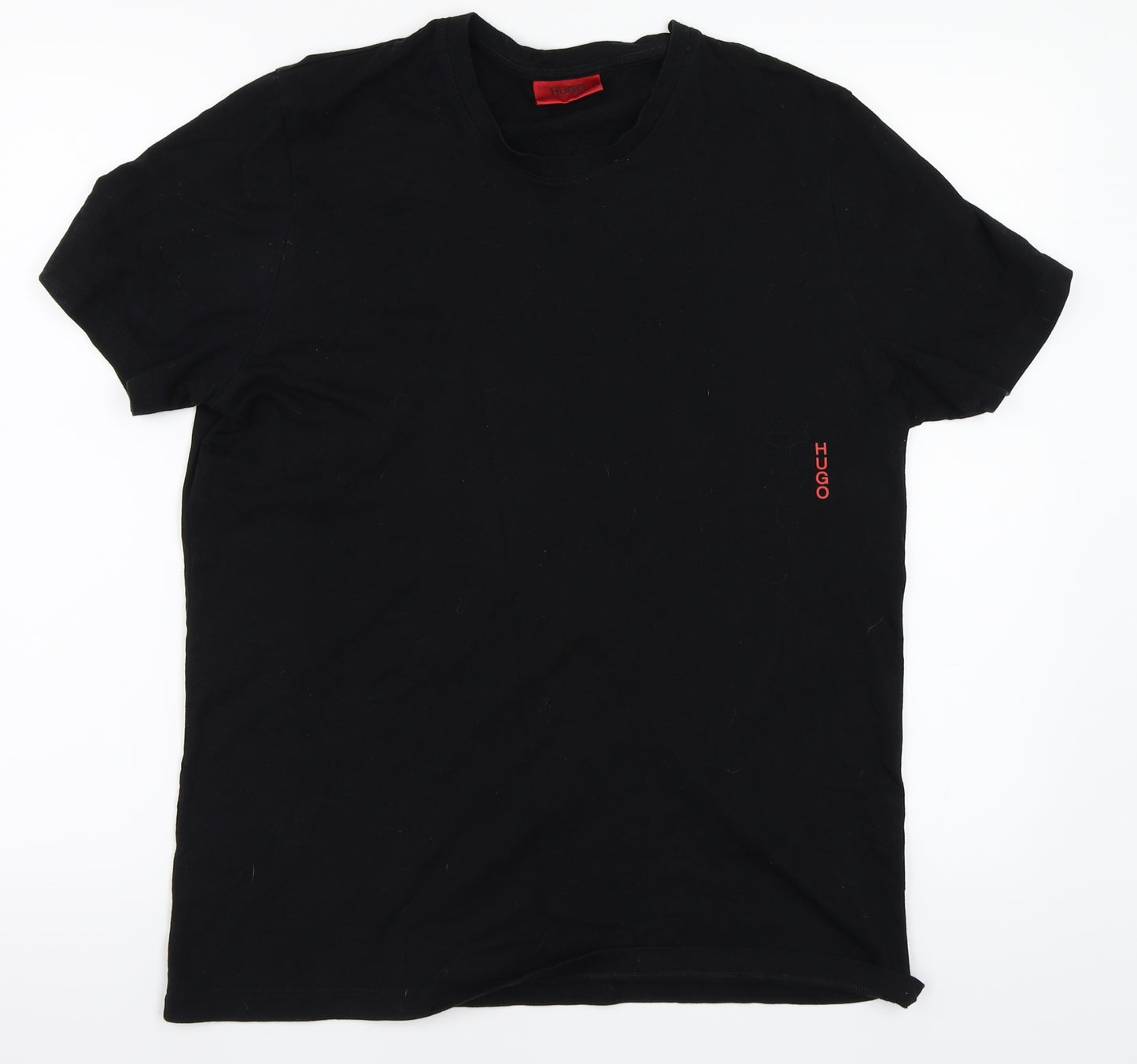 HUGO BOSS Mens Black    T-Shirt Size M