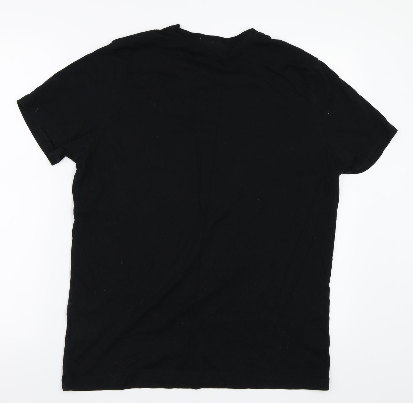 HUGO BOSS Mens Black    T-Shirt Size M