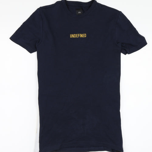 River Island Mens Blue    T-Shirt Size XS  - Undefined