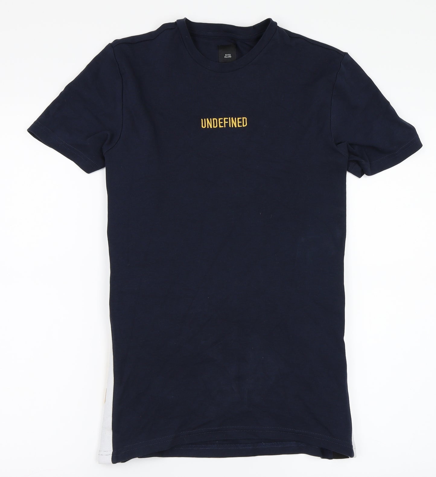 River Island Mens Blue    T-Shirt Size XS  - Undefined