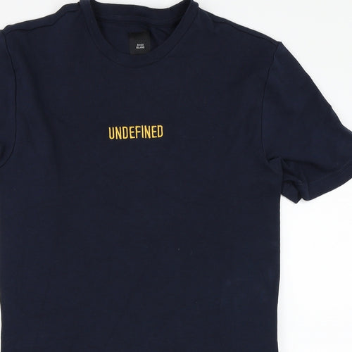 River Island Mens Blue    T-Shirt Size XS  - Undefined