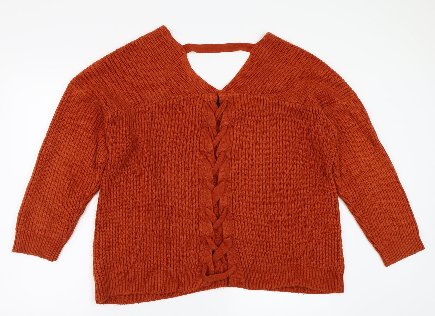 NEWLOOK Womens Orange   Pullover Jumper Size M