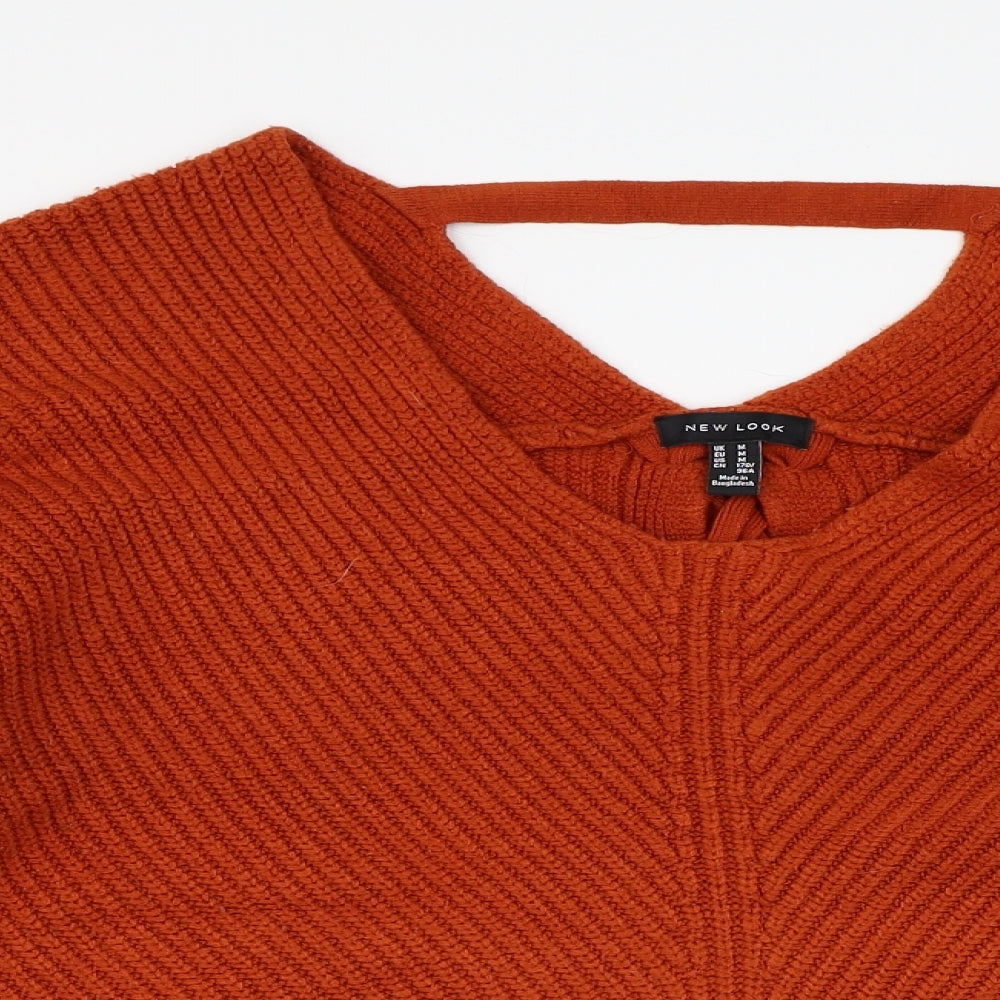 NEWLOOK Womens Orange   Pullover Jumper Size M