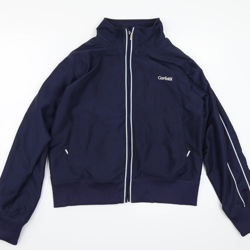 Carlotti Womens Blue   Jacket  Size 14