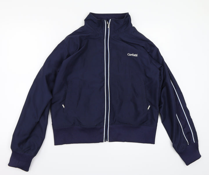 Carlotti Womens Blue Jacket Size 14