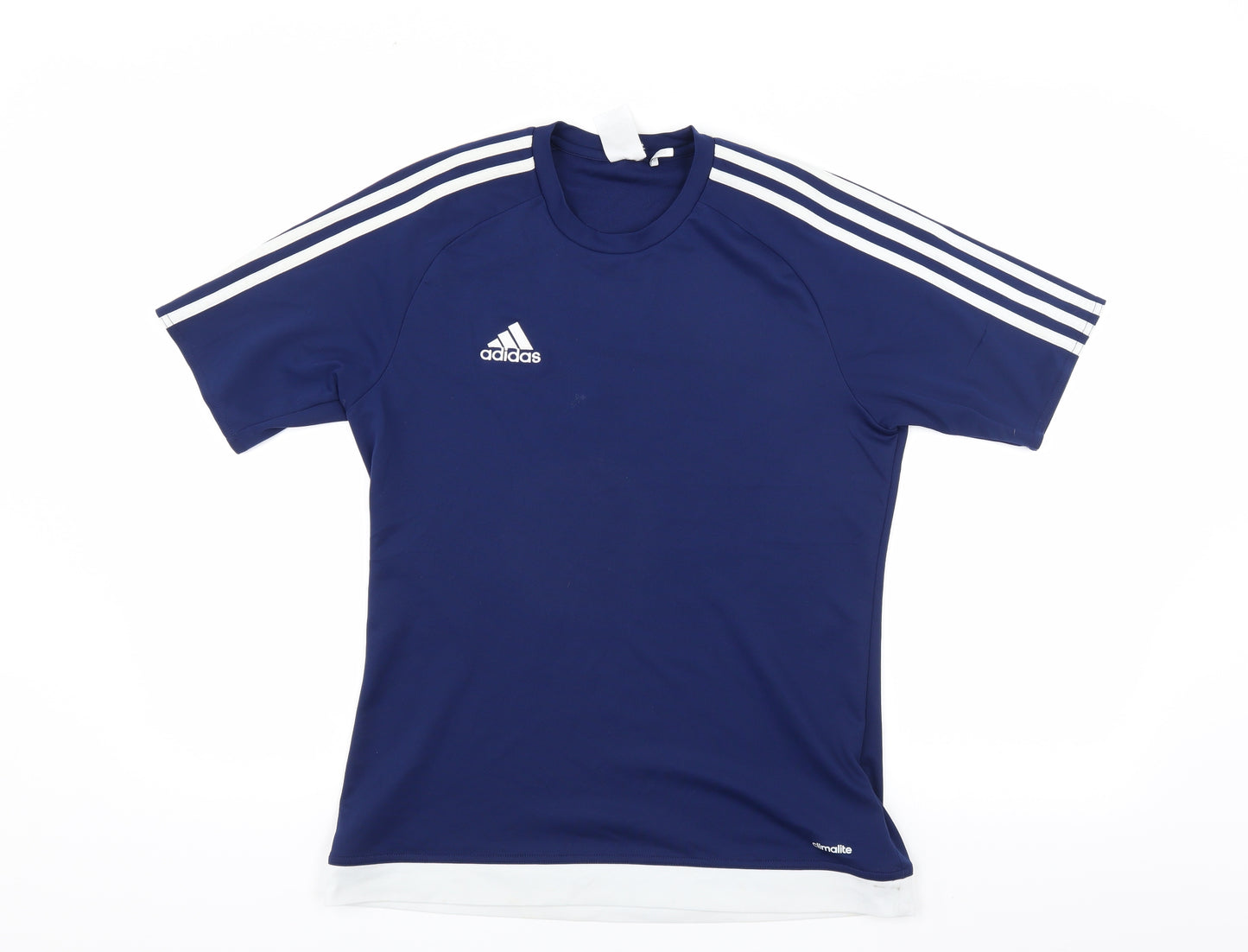 adidas Mens Blue   Basic T-Shirt Size S  - Climalite