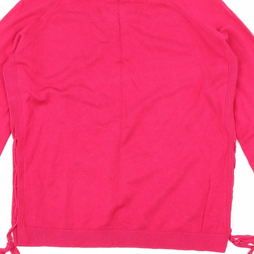 Sainsburys Womens Pink   Pullover Jumper Size 10