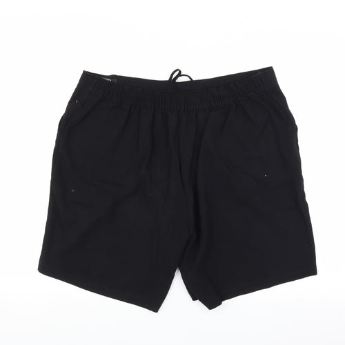 Papaya Womens Black   Bermuda Shorts Size 20
