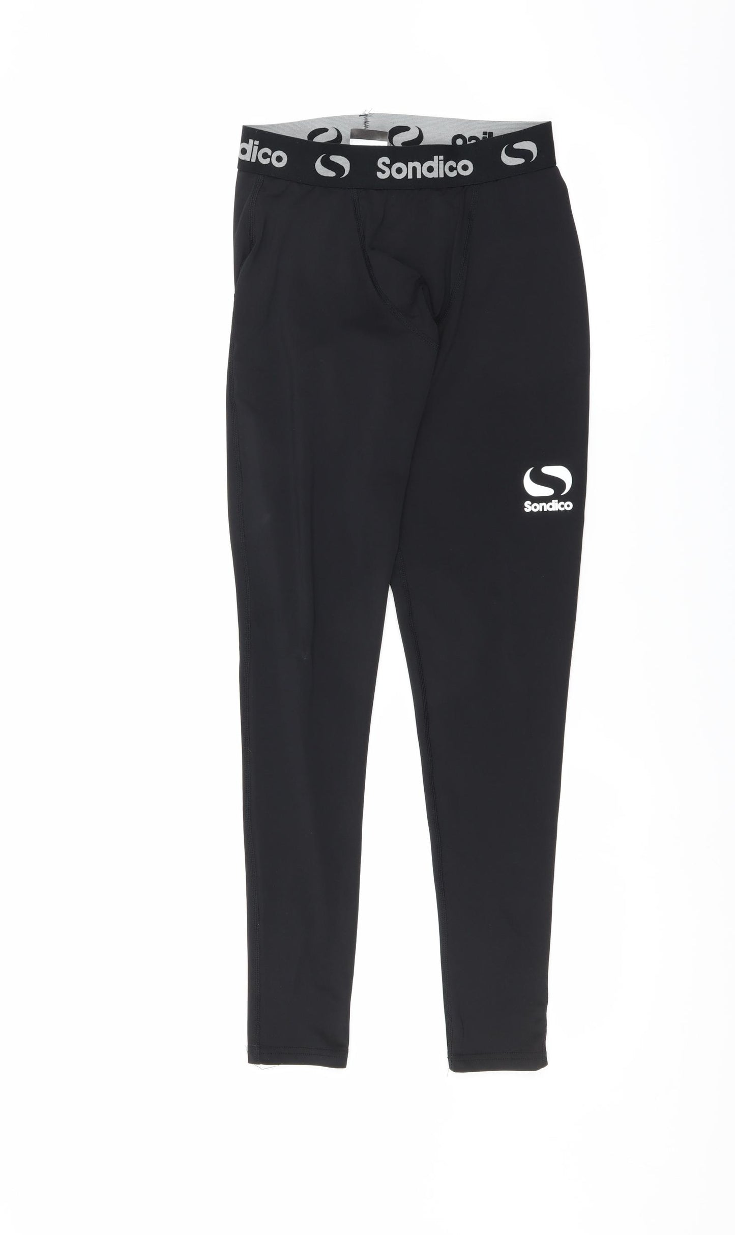 Sondico Mens Black   Compression Trousers Size M L28 in - Base Layer