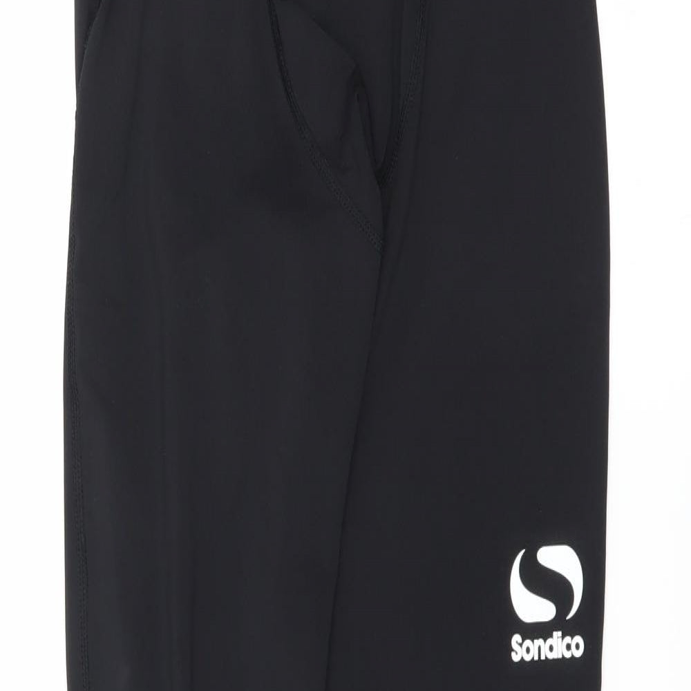 Sondico Mens Black   Compression Trousers Size M L28 in - Base Layer
