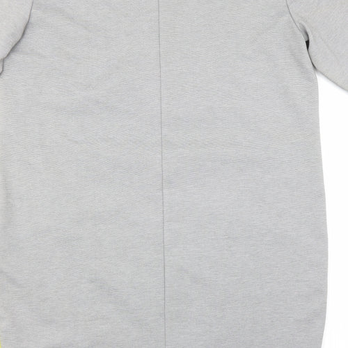 aadel Womens Grey   T-Shirt Dress  Size L