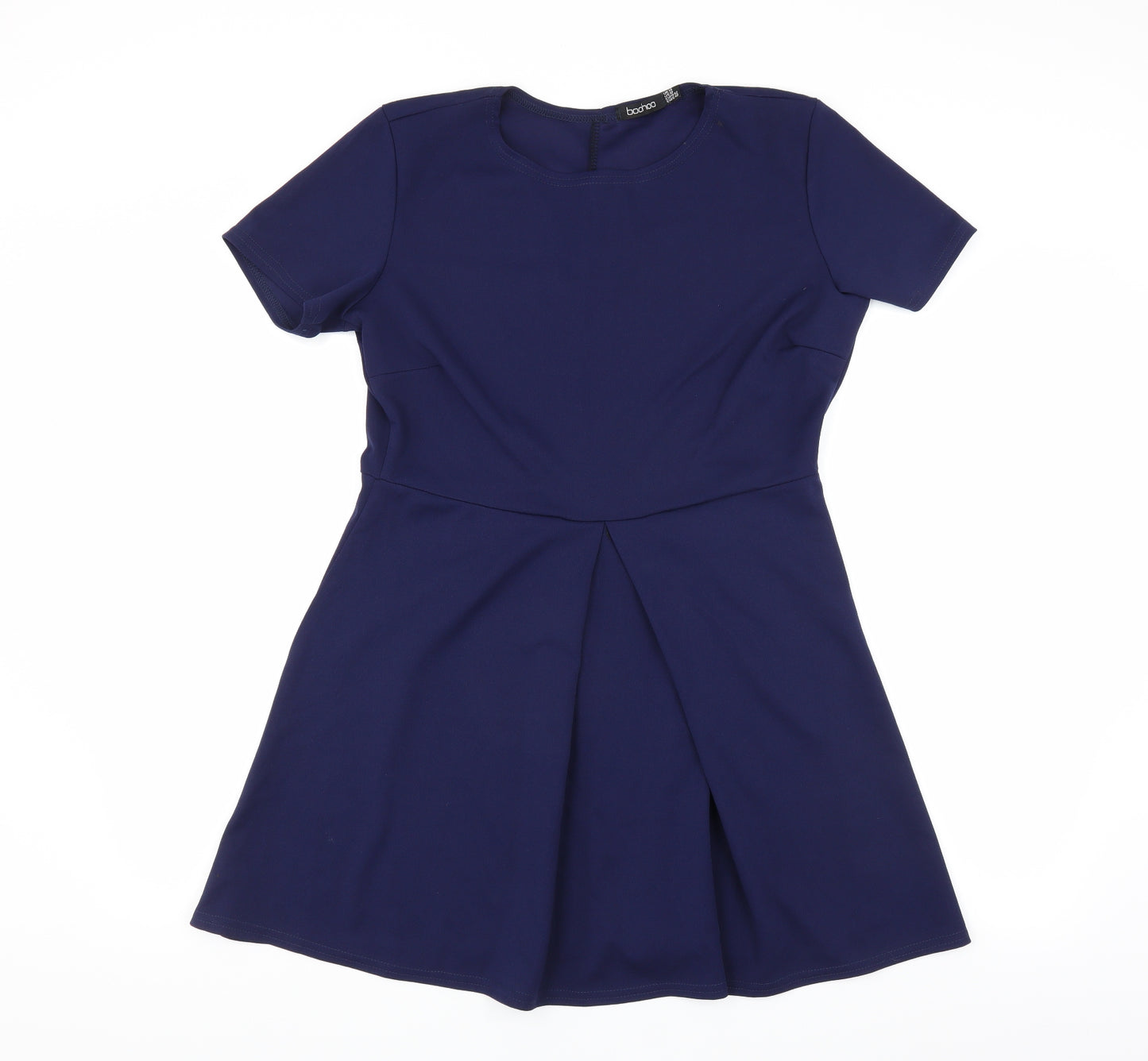 Boohoo Womens Blue   Fit & Flare  Size 14