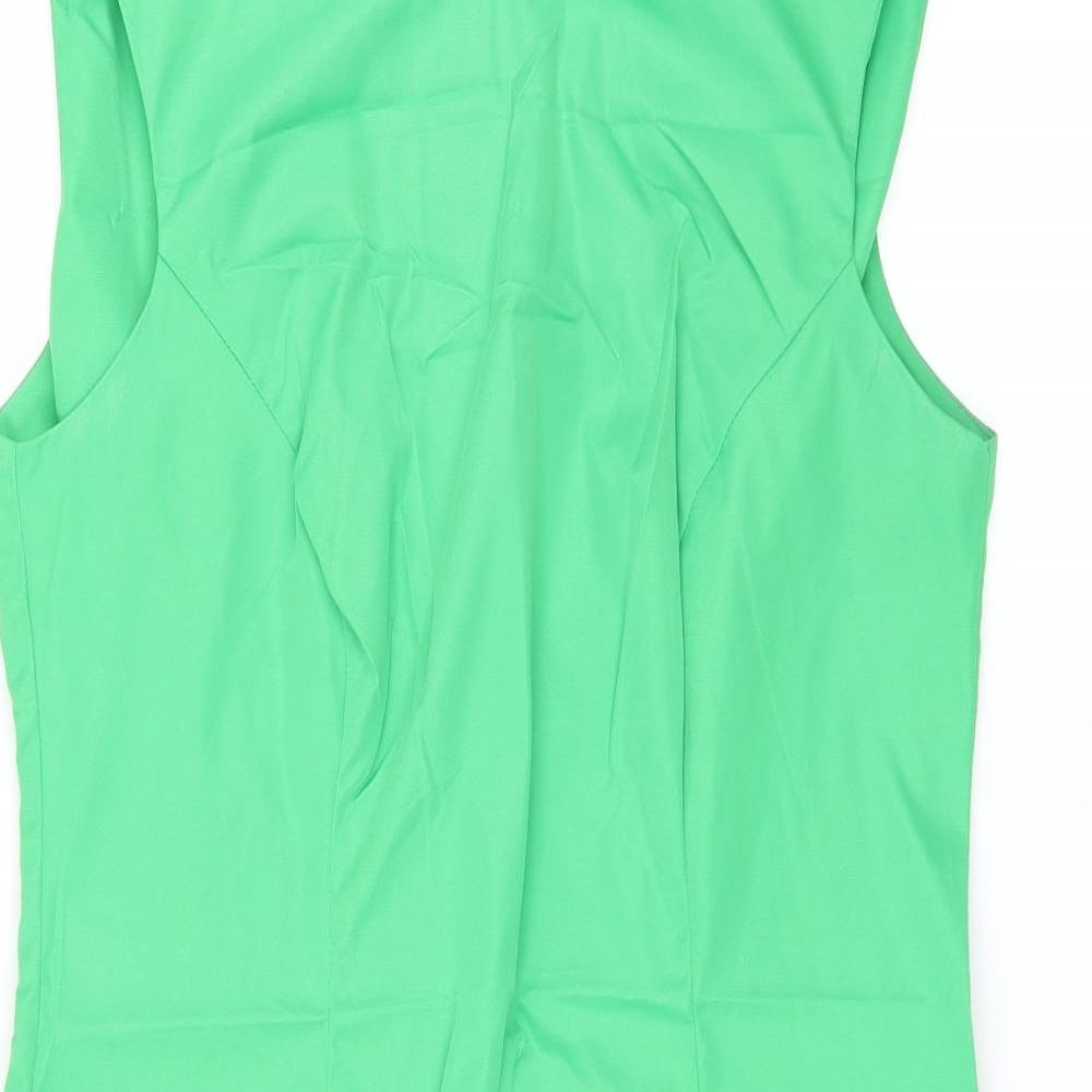 Preworn Womens Green   Pencil Dress