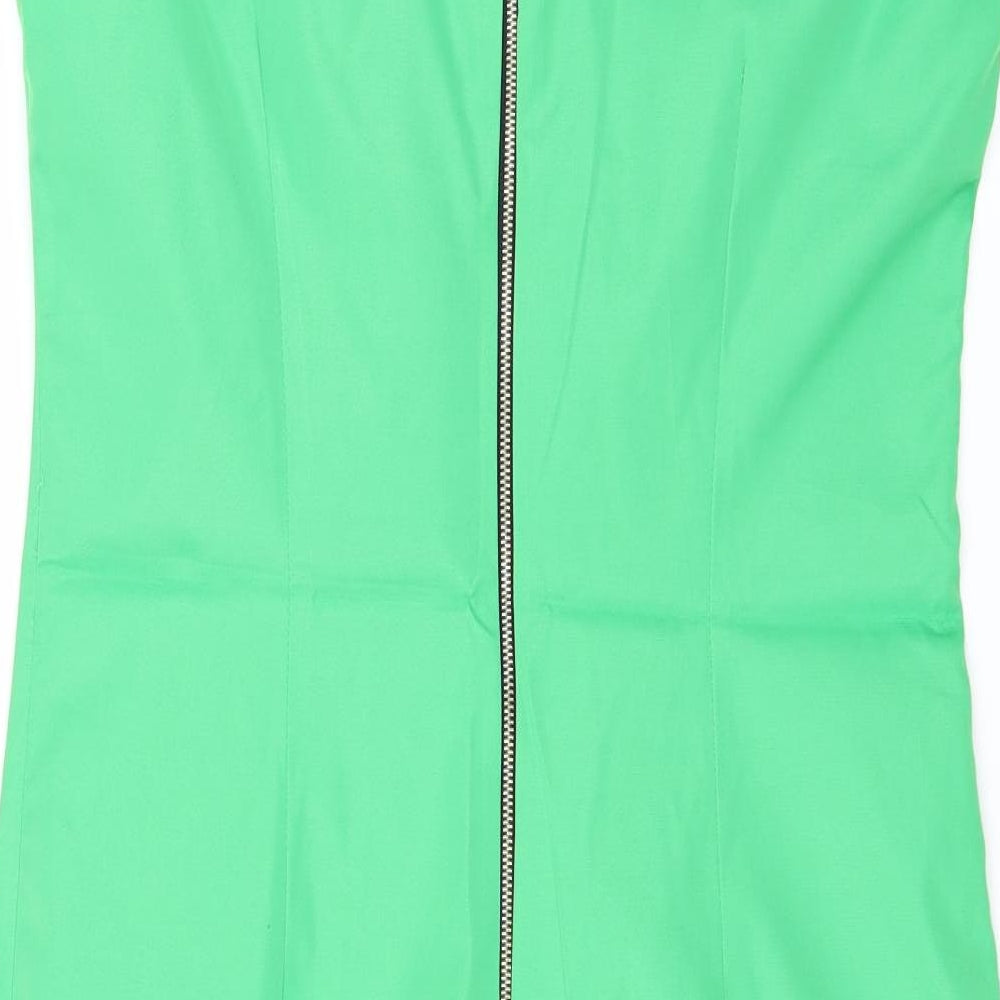 Preworn Womens Green   Pencil Dress