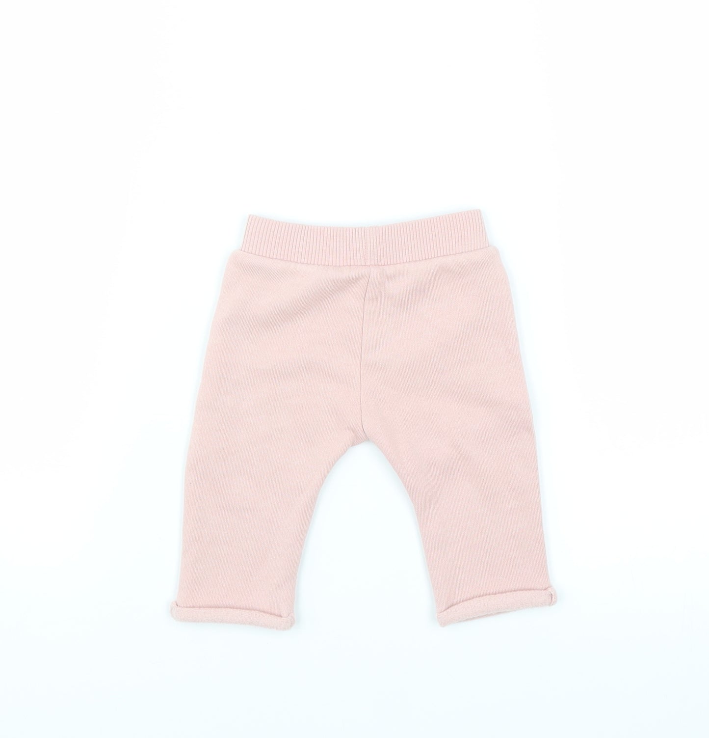 George Girls Pink   Jogger Trousers Size 0-3 Months