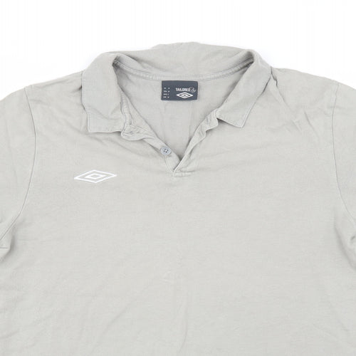 Umbro Mens Green    Polo Size M