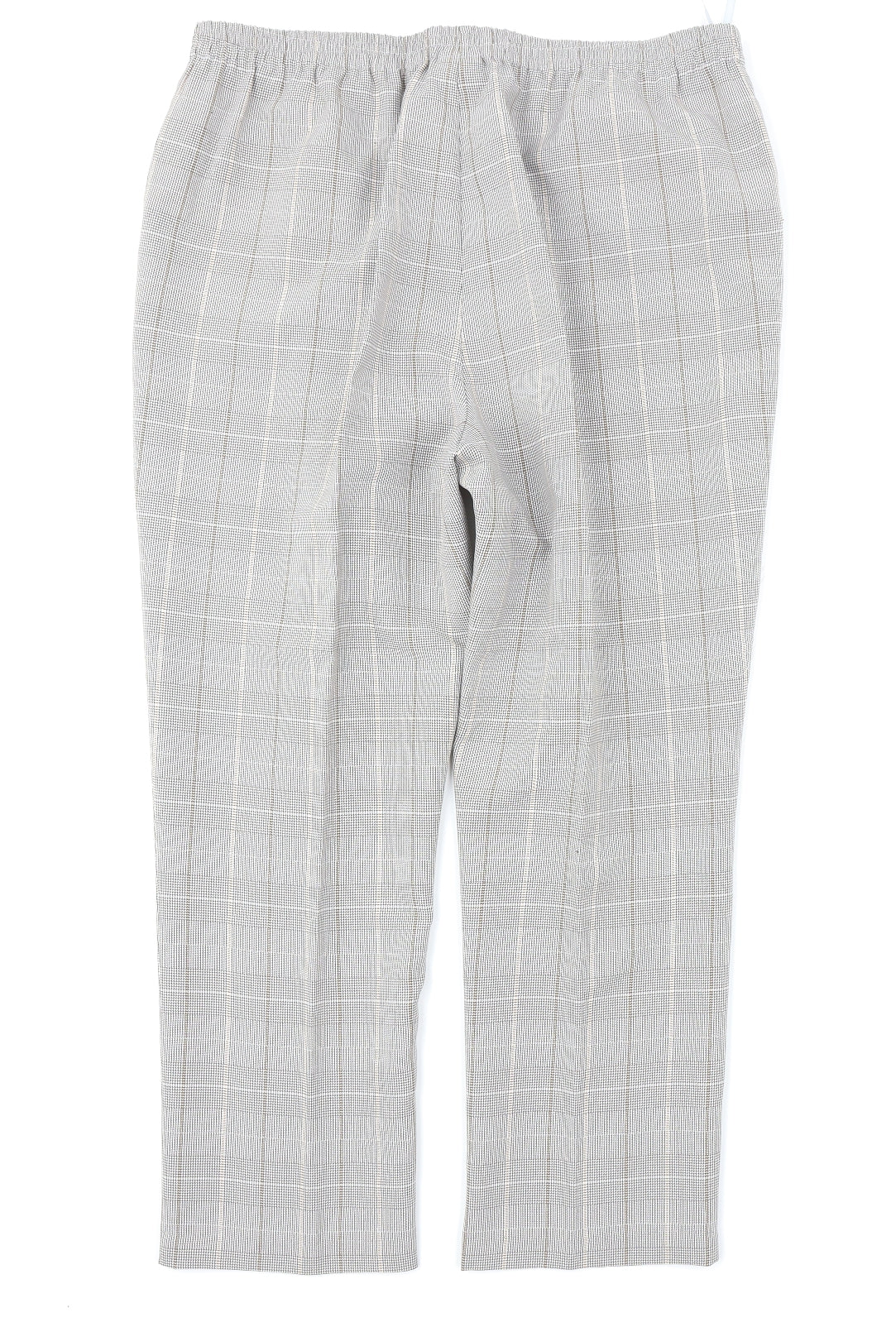 Damart Womens Grey Plaid  Trousers  Size 20 L26 in