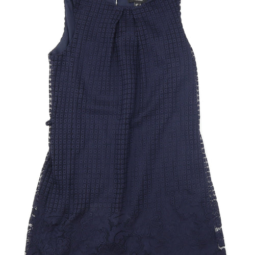 Atmosphere Womens Blue Floral  Pencil Dress  Size 10