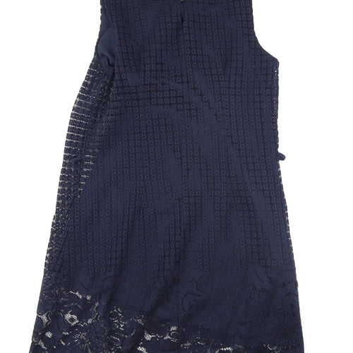 Atmosphere Womens Blue Floral  Pencil Dress  Size 10