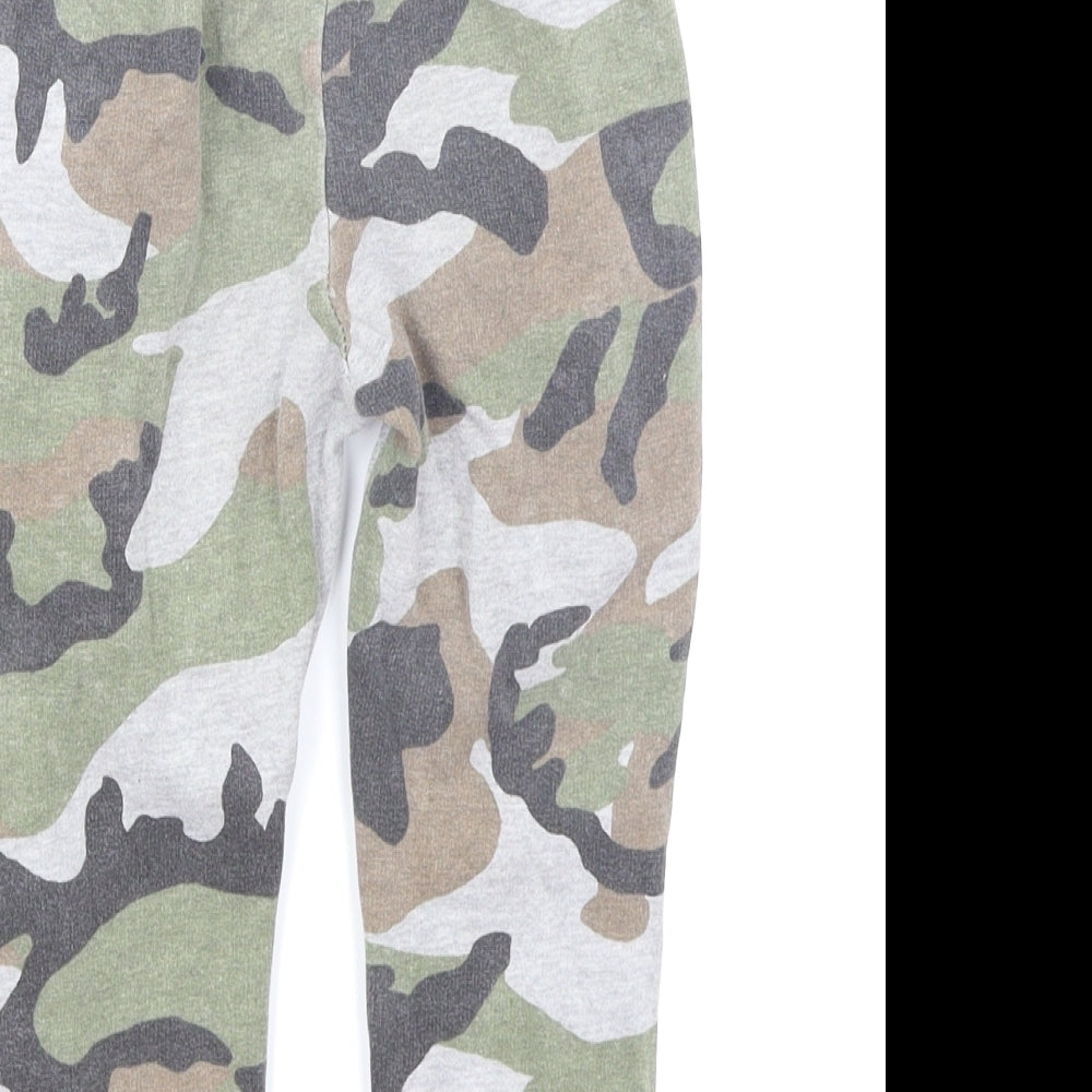 Bullabaloo Boys Grey Camouflage  Jogger Trousers Size 3-4 Years