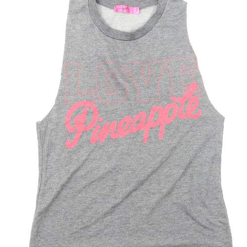 Pineapple Womens Grey   Basic Tank Size S