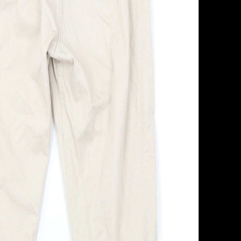 Miss Selfridge Womens Beige   Capri Trousers Size 10 L20 in
