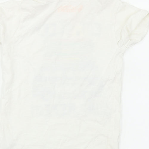NEXT Boys White   Basic T-Shirt Size 5 Years
