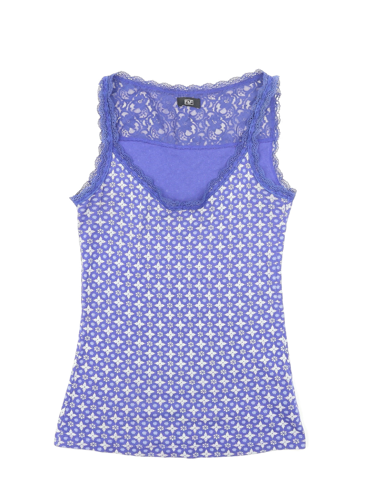 F&F Womens Blue   Basic Tank Size 12