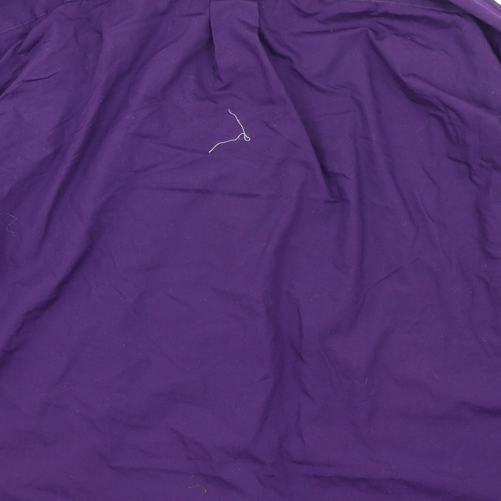 Ben Sherman Mens Purple    Dress Shirt Size L
