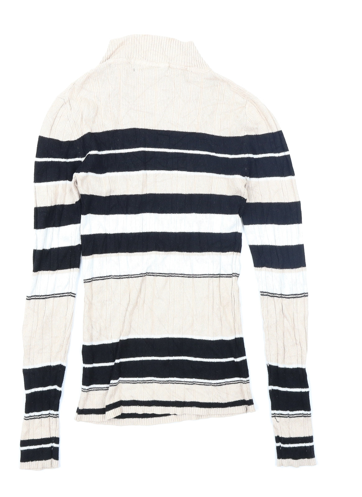 Atmosphere Womens Brown Striped  Pullover Jumper Size 12