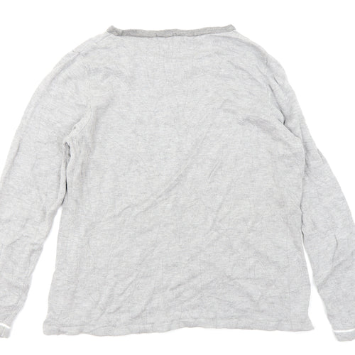 BM Collection Womens Grey   Pullover Jumper Size M
