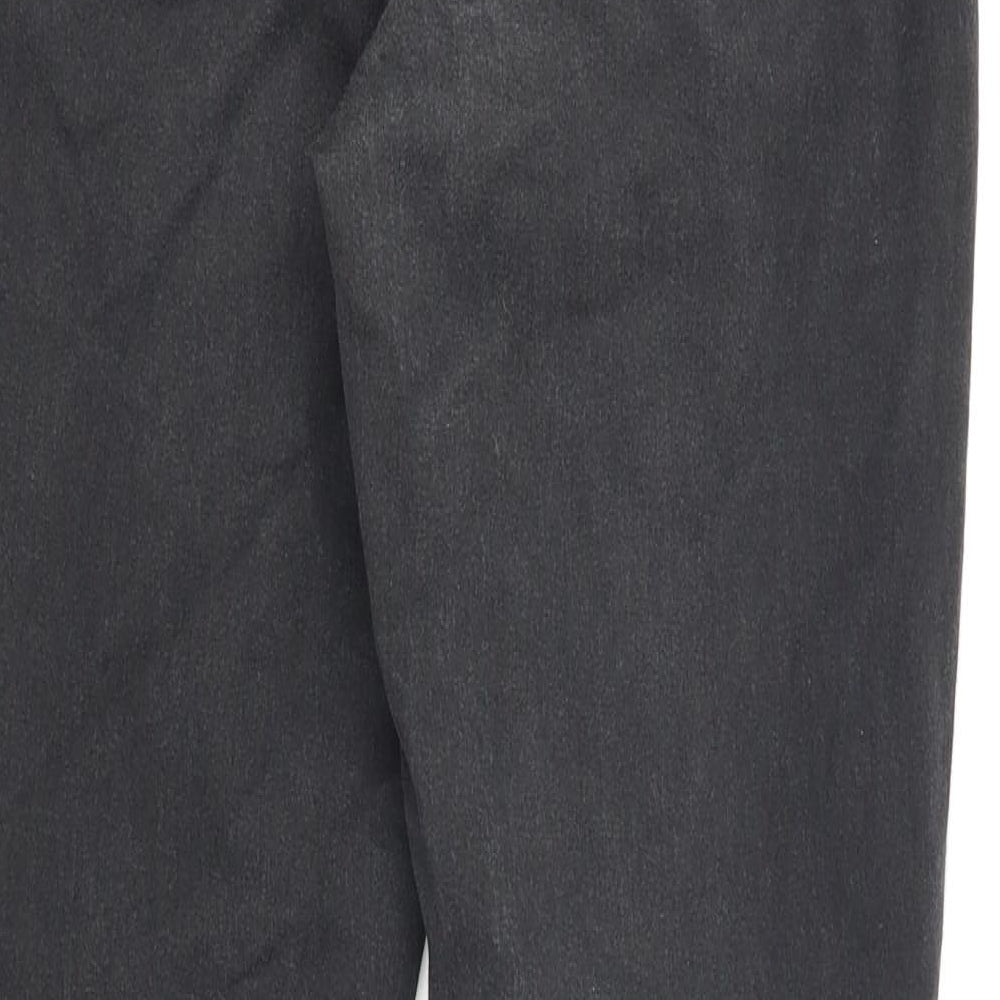 F&F Womens Black  Denim Jegging Jeans Size 16 L25 in