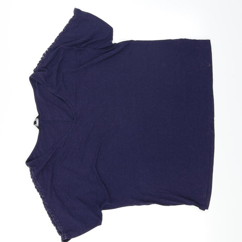 New Look Womens Blue   Basic T-Shirt Size 14